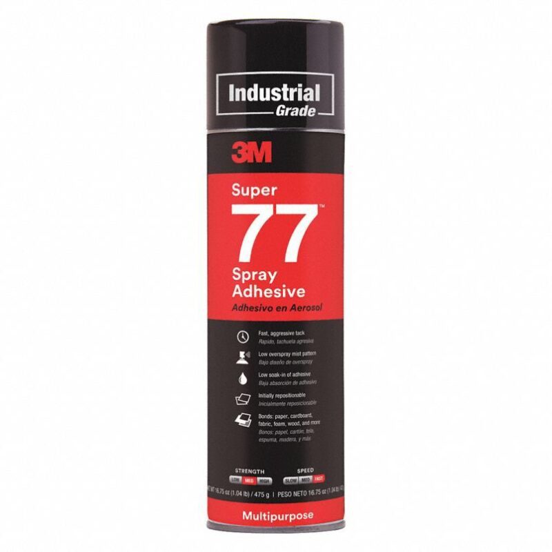 3M Super 77 Spray Adhesive 1 3M Super 77 Spray Adhesive