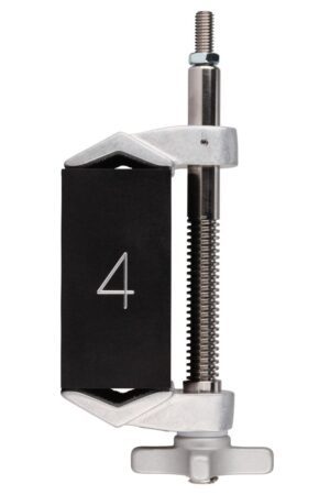 Cardellini Clamp 4" with 3/8"-16 Threaded Stud