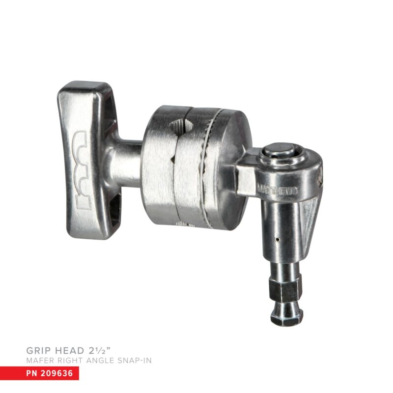 Matthews Grip Head 2-1/2" - Right Angle Snap in Grip Head