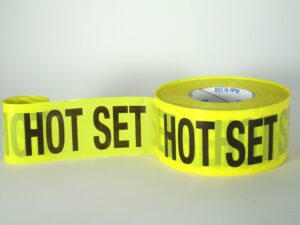 Hot Set Tape 3" x 1000'