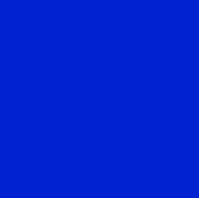 Rosco #383 - Sapphire Blue - 20" x 24" Sheet