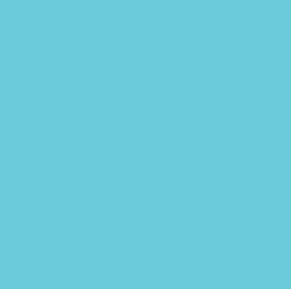 Rosco #4360 - CalColor 60 Cyan - 20" x 24" Sheet