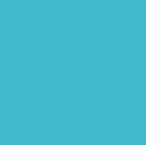 Rosco #4390 - CalColor 90 Cyan - 20" x 24" Sheet