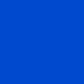 Rosco #85 - Deep Blue - 20" x 24" Sheet