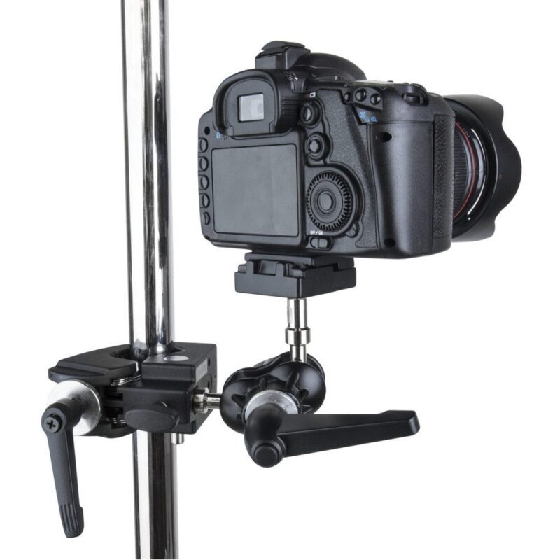 Kupo Swiveling Adapter with Quick Release Camera Mounting Plate - Image 2