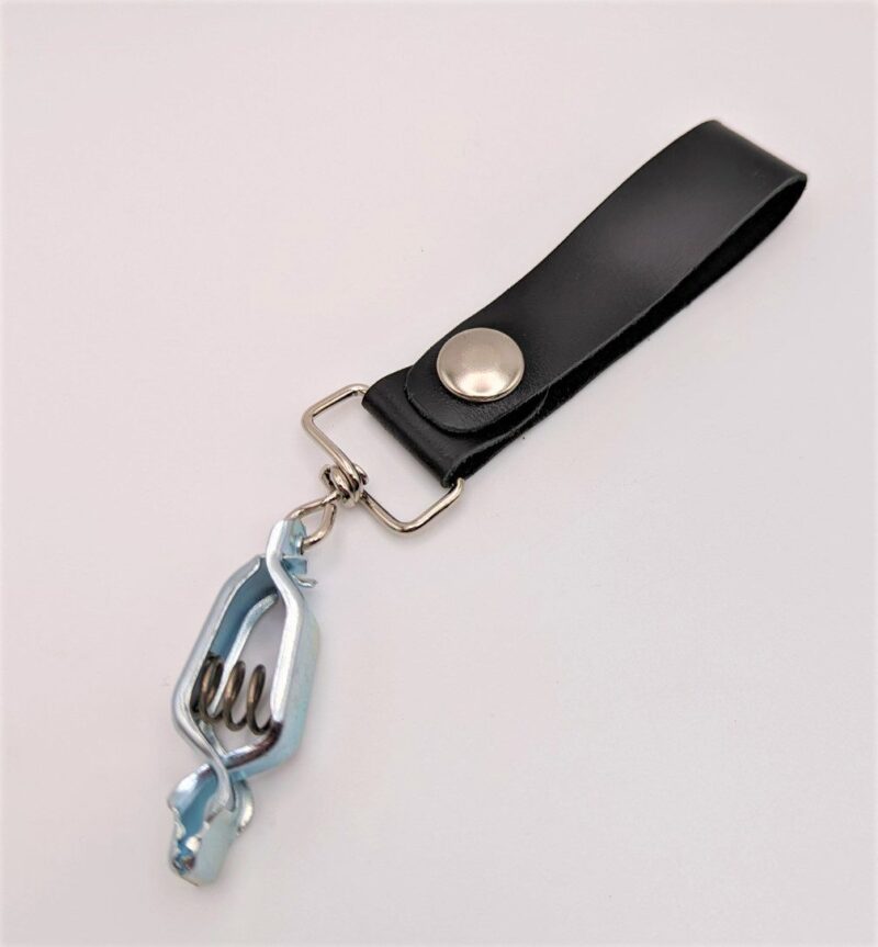 Reyes Leather Glove Clip Black