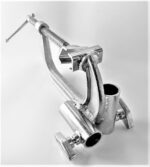 American Grip 6" C-Clamp with Two 1-1/8" Junior Receivers