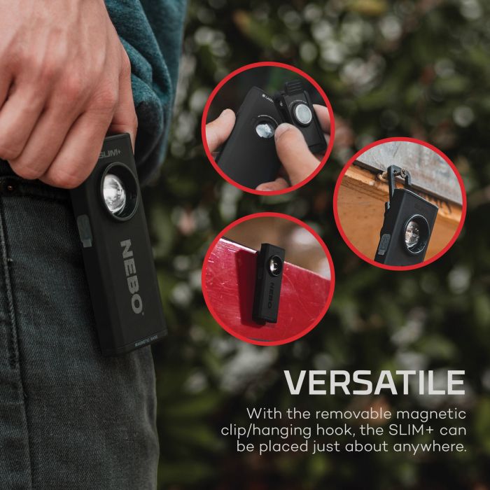 NEBO Slim+ Rechargable Pocket Light