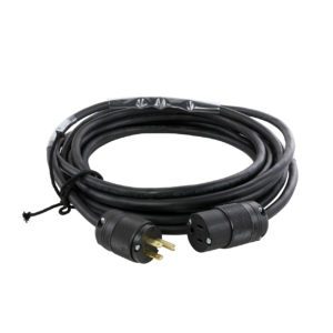 NEMA 5-15 (Edison) Extension - SJOOW Cable - 50'