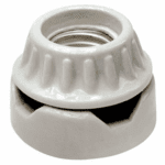 Ceramic Round Medium Base Socket