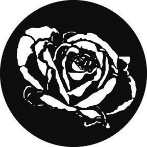 GAM 253 - Rose - Steel Gobo B