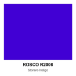 Rosco #2008 - Storano Indigo - 21" X 24" Sheet