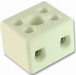 Insulation High Temp Porcelain Ceramic Terminal Block AC 380V 30A