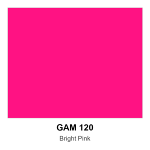 Gam 120 - Bright Pink - 20" X 24" Sheet - Limited