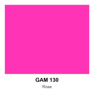 Gam 130 - Rose - 20" X 24" Sheet - Limited to Dtc