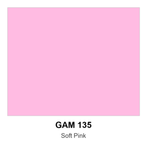 Gam 135 - Soft Pink - 20" X 24" Sheet