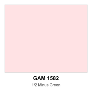 Gam 1582 - 1/2 Minus Green - 20" X 24" Sheet