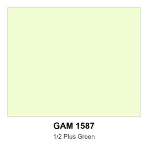 Gam 1587 - 1/2 Plus Green - 20" X 24" Sheet