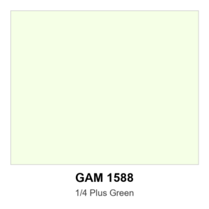 Gam 1588 - 1/4 Plus Green - 20" X 24" Sheet