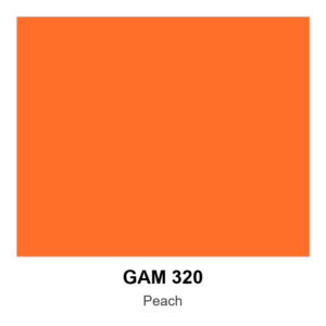 Gam 320 - Peach - 20" X 24" Sheet
