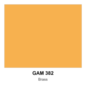 Gam 382 - Brass - 20" X 24" Sheet