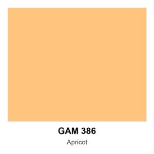 Gam 386 - Apricot - 20" X 24" Sheet