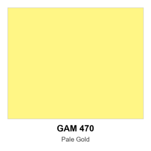 Gam 470 - Pale Gold - 20" X 24" Sheet