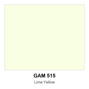 Gam 515 - Lime Yellow - 20" X 24" Sheet - Limited