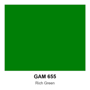 Gam 655 - Rich Green - 20" X 24" Sheet