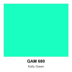 Gam 680 - Kelly Green - 20" X 24" Sheet - Limited
