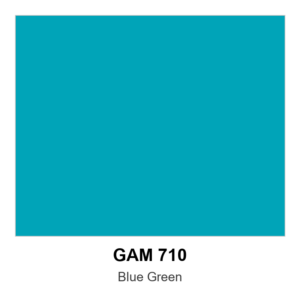 Gam 710 - Blue Green - 20" X 24" Sheet - Limited T
