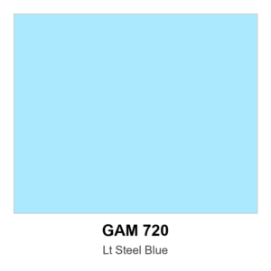 Gam 720 - Lt Steel Blue - 20" X 24" Sheet - Limite