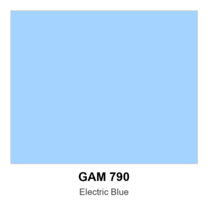 Gam 790 - Electric Blue - 20" X 24" Sheet - Limite