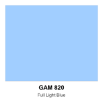 Gam 820 - Full Light Blue - 20" X 24" Sheet - Limi