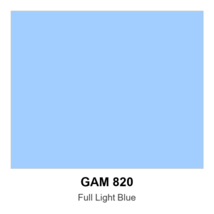 Gam 820 - Full Light Blue - 20" X 24" Sheet - Limi