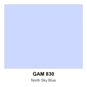 Gam 830 - North Sky Blue - 20" X 24" Sheet - Limit