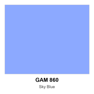 Gam 860 - Sky Blue - 20" X 24" Sheet - Limited To