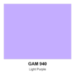 Gam 940 - Light Purple - 20" X 24" Sheet