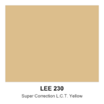 Lee #230 - Super Correction Lct Yellow - 48" X 25' Roll
