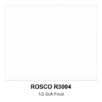Rosco #3004 - 1/2 Soft Frost - 48" X 25' Roll