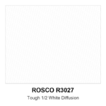 Rosco #3027 - Tough 1/2 White Diffusion - 48" x 25' Roll