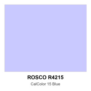 Rosco #4215 - Calcolor 15 Blue - 48" X 25' Roll