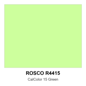 Rosco #4415 - Calcolor 15 Green - 48" X 25' Roll