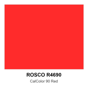 Rosco #4690 - Calcolor 90 RED - 48" X 25ft Roll