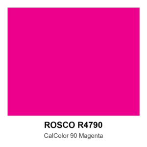 Rosco #4790 - Calcolor 90 Magenta - 48" X 25ft Rol