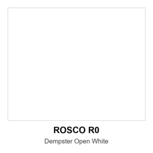 Rosco #00 - Dempster Open White (Clear) - 24" X 25