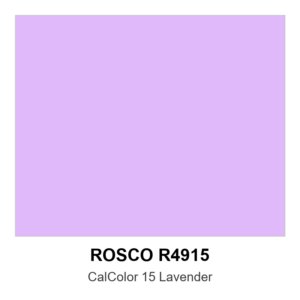 Rosco #4915 - Calcolor 15 Lavender - 24" X 25' Rol