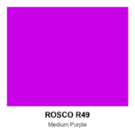 Rosco #49 - Medium Purple - 24" X 25' Roll