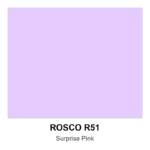 Rosco #51 - Suprise Pink - 24" X 25' Roll