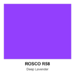 Rosco #58 - Deep Lavender - 24" X 25' Roll